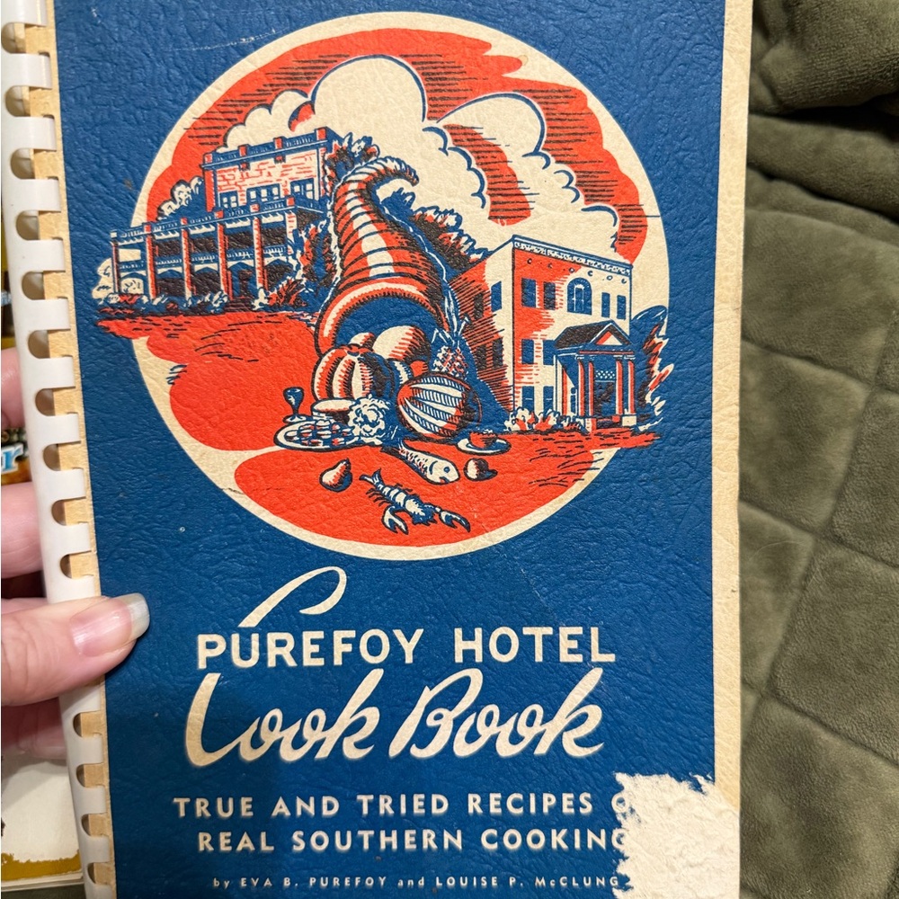 Cook Book - Blue and Red Cover